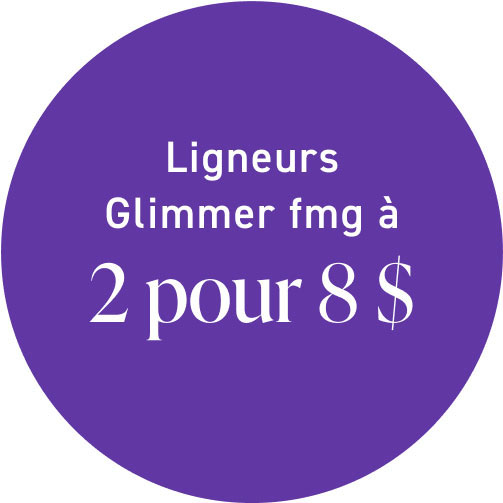 Ligneurs Glimmer fmg à 2 pour 8 $