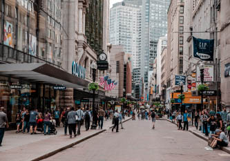 DISTRICT DE MAGASINAGE DE DOWNTOWN CROSSING 